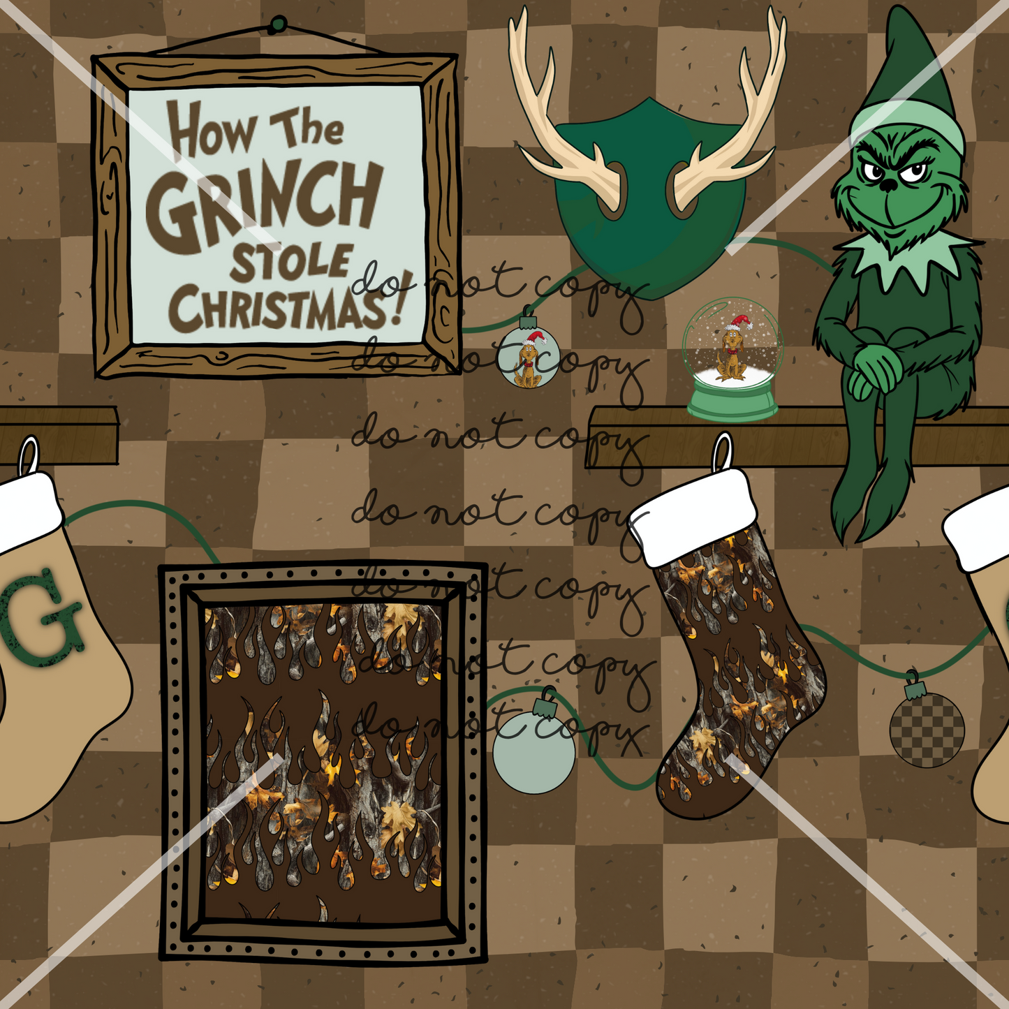 Grinch Christmas Handmade