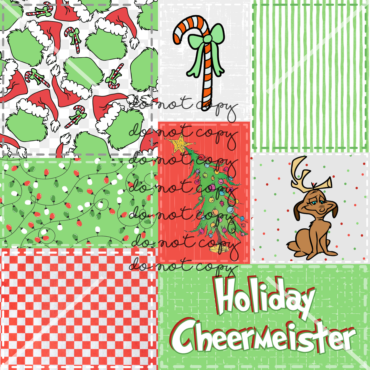 Grinch Christmas Handmade