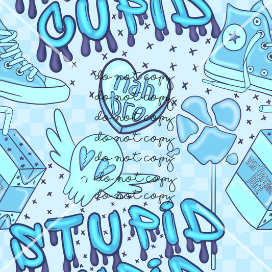 Stupid Cupid Valentines Handmade