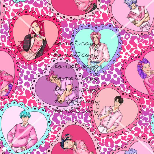 K-Pop Valentines Handmade