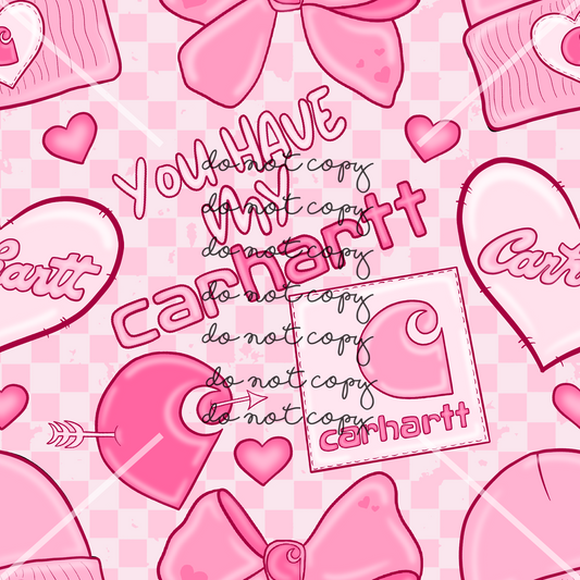 Carhartt Valentines Handmade