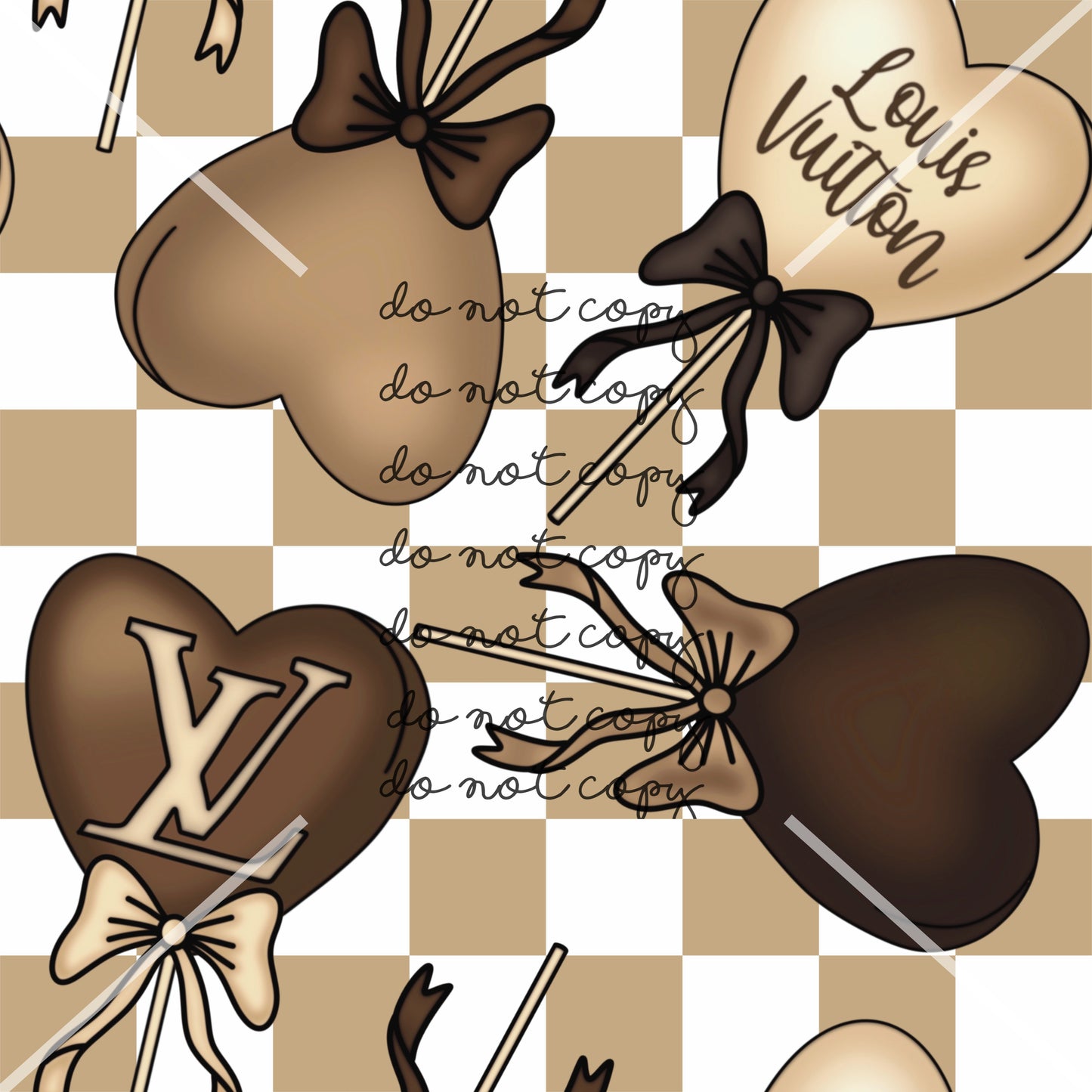 Heart Lolipops Valentines Handmade