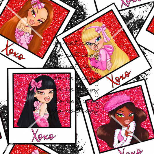 Bratz Valentines Handmade
