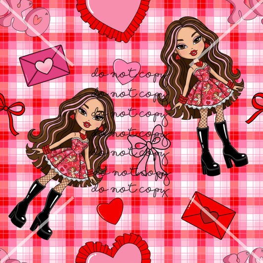 Bratz Valentines Handmade