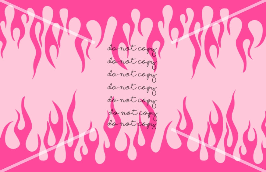 Pink Flame Handmade