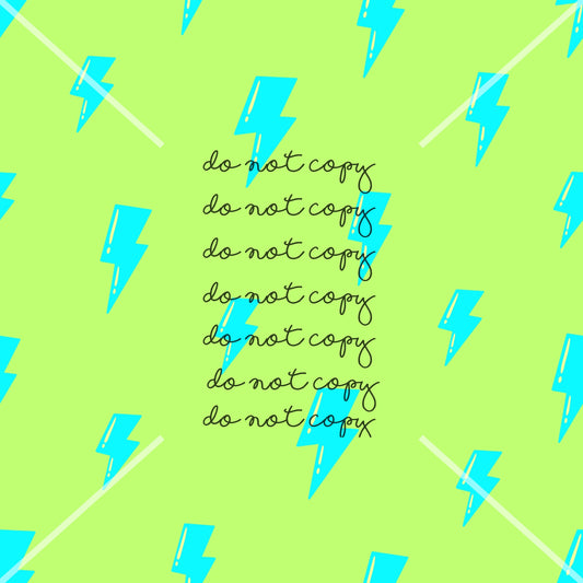 Lighting Bolts Handmade