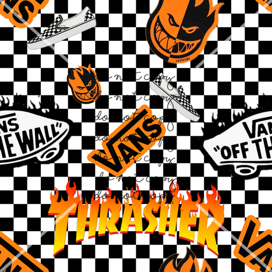 Thrasher Vans Handmade