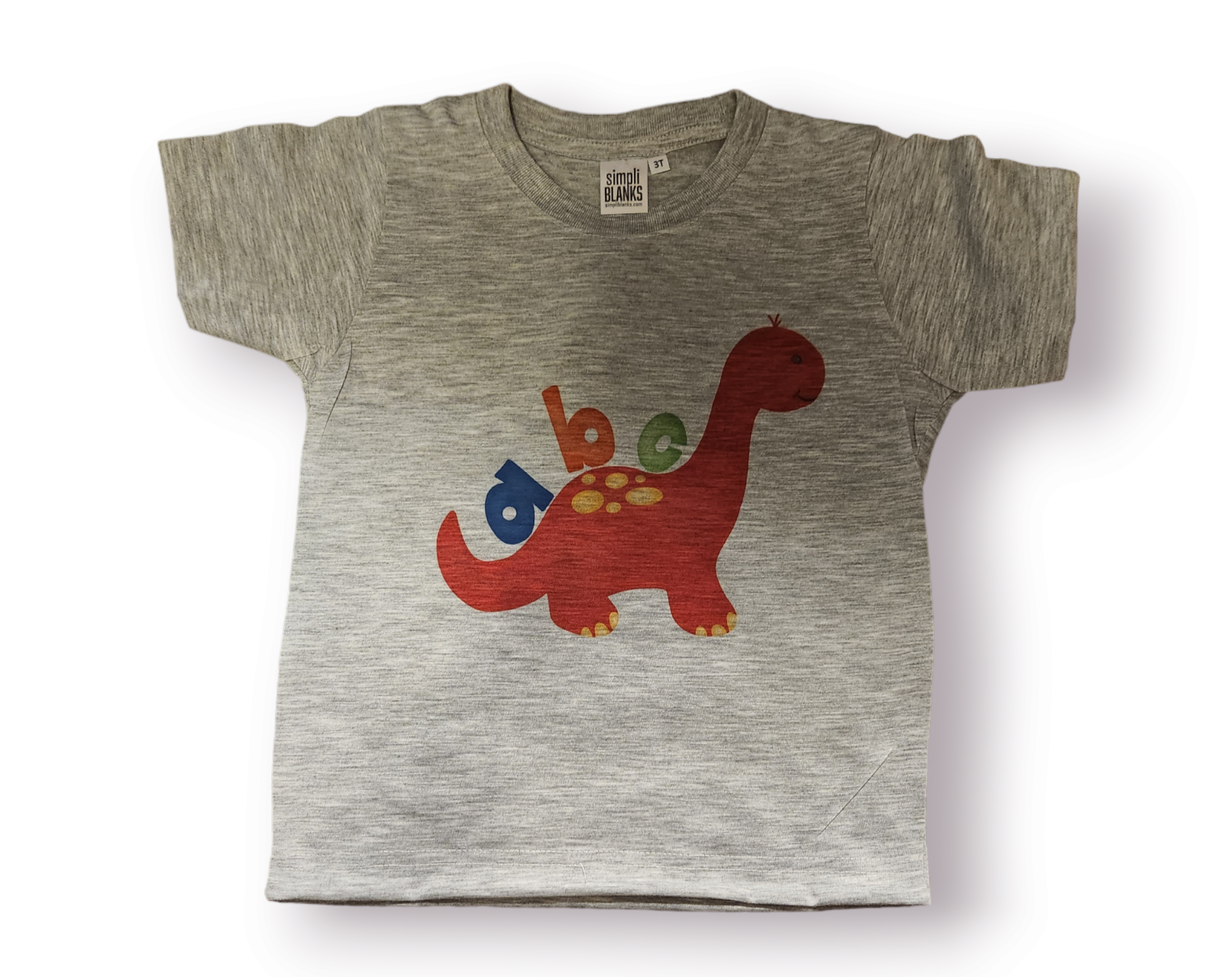 ABC Dino Back To School Girls Shirt Boys Shirt