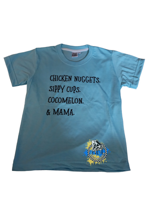 Chicken Nuggets Sippy Cups Boys Shirt Girls Shirt Ladies Shirt