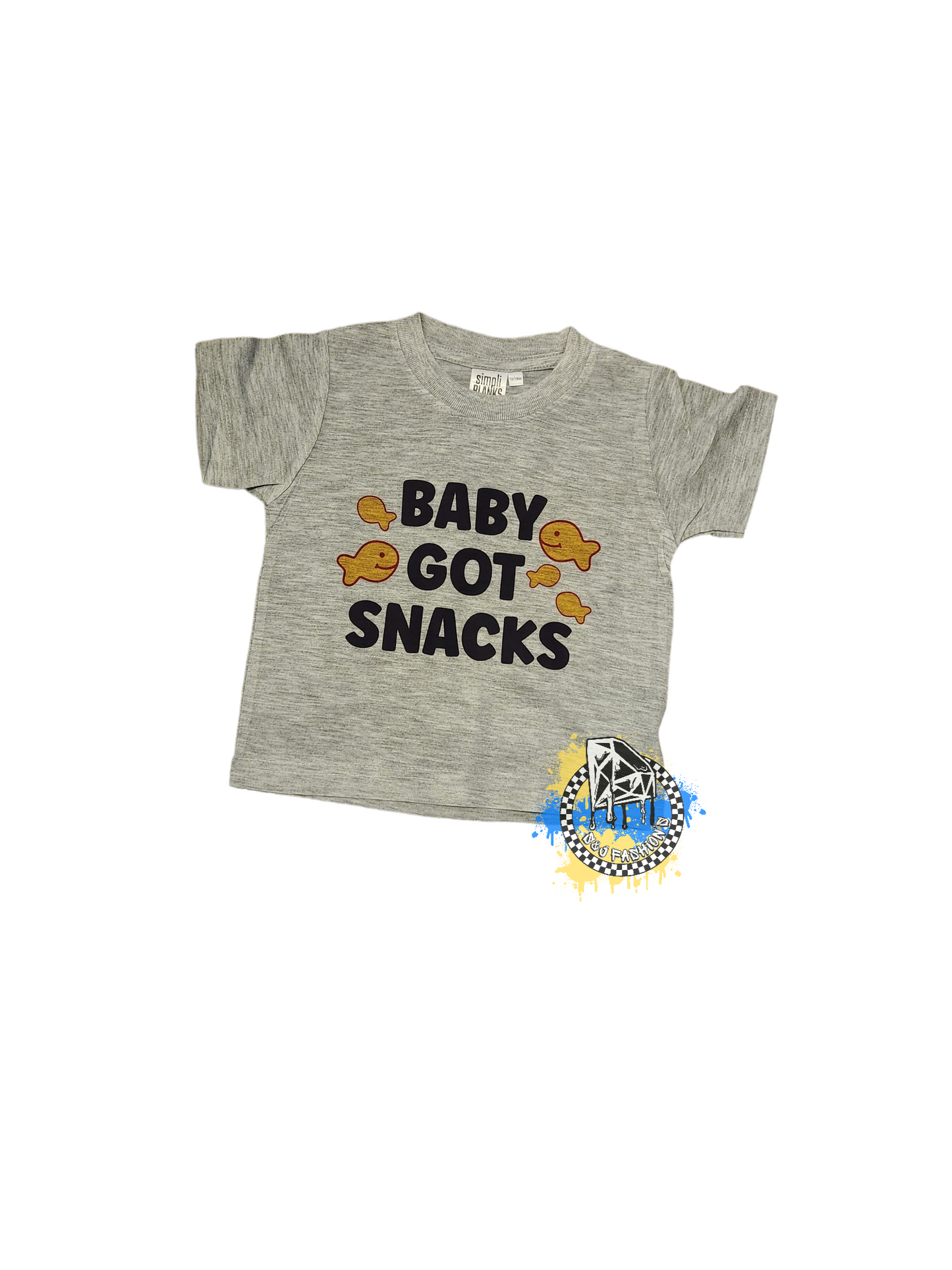 Baby Got Snacks Girls Shirt Boys Shirt