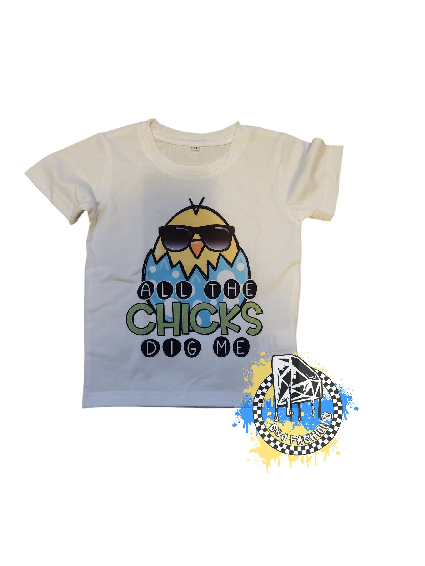 All The Chicks Dig Me Easter Boys Shirt