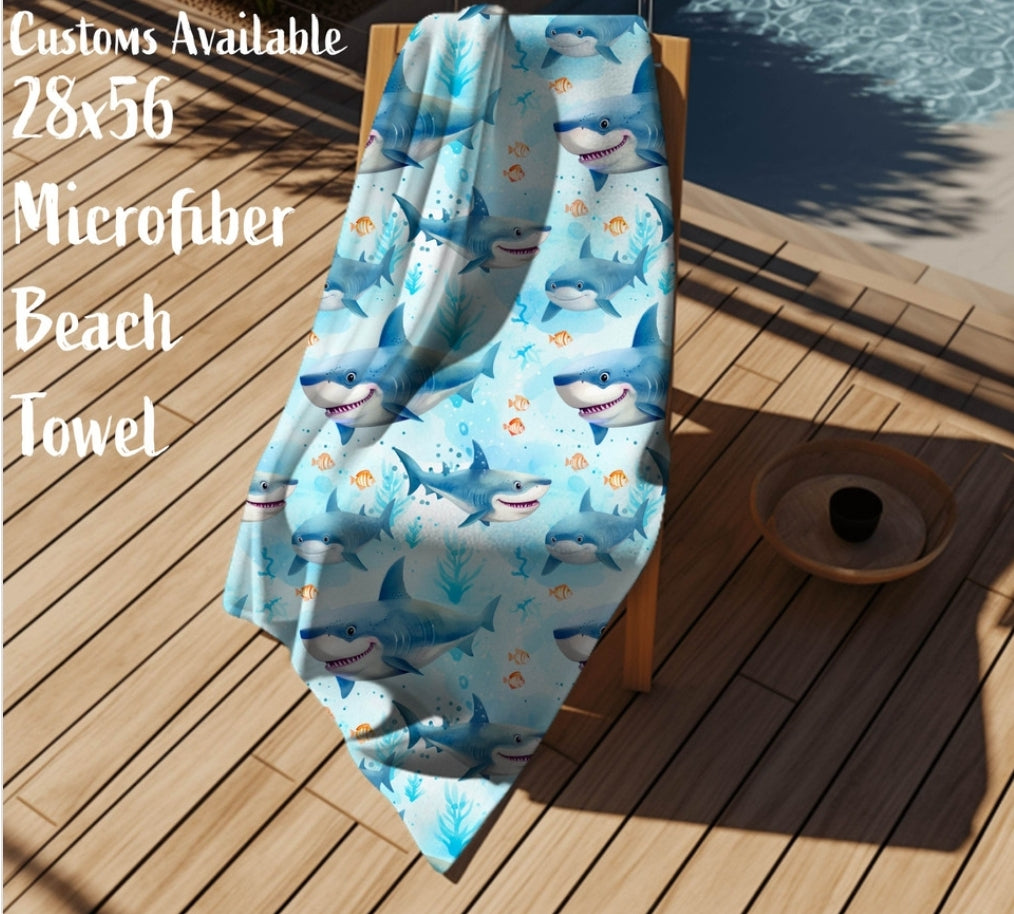 Custom Microfiber Beach Towels