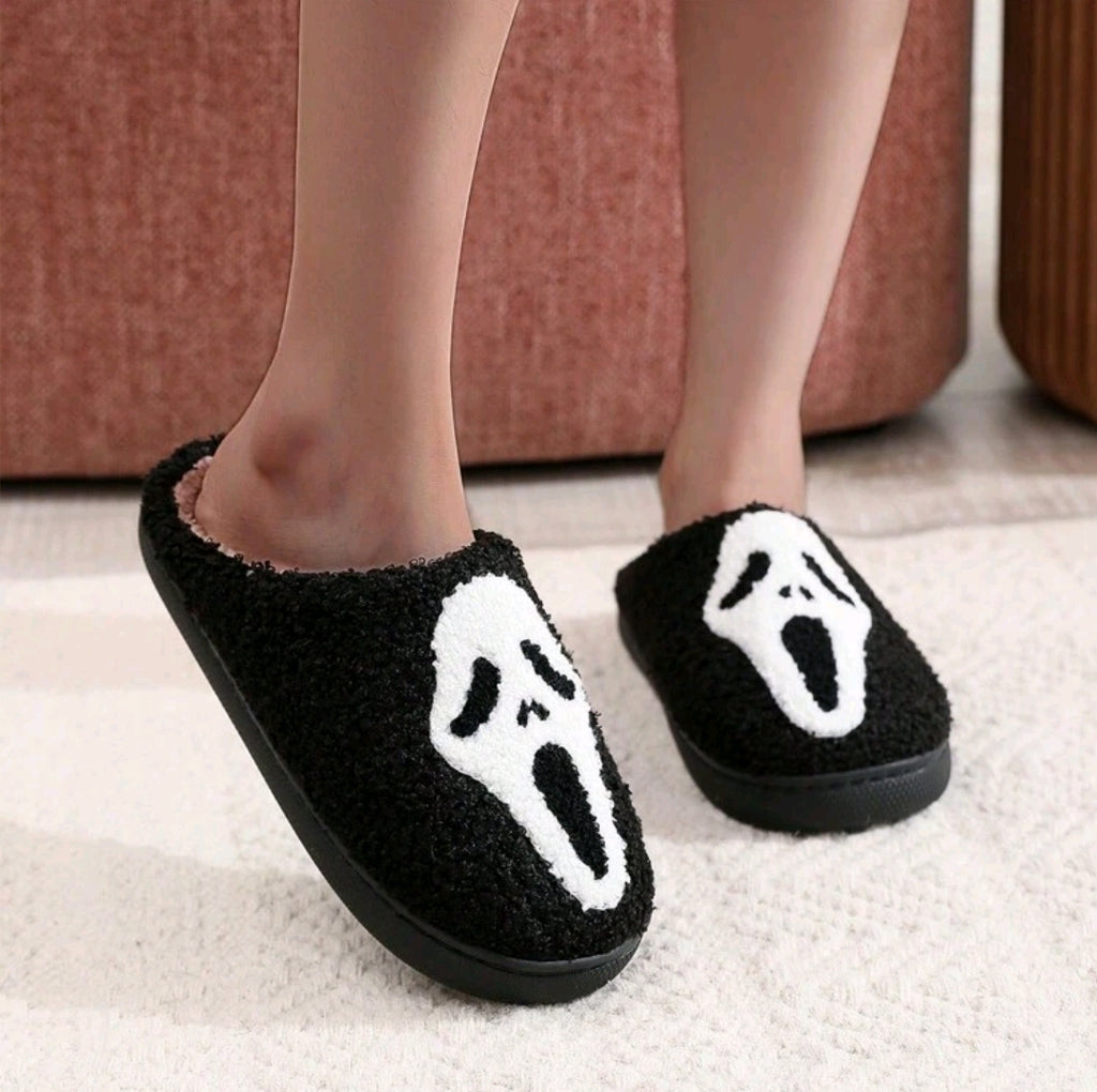 Adult Ghostface House Shoes