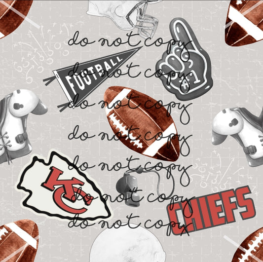 KC Chiefs NFL Handmade Football