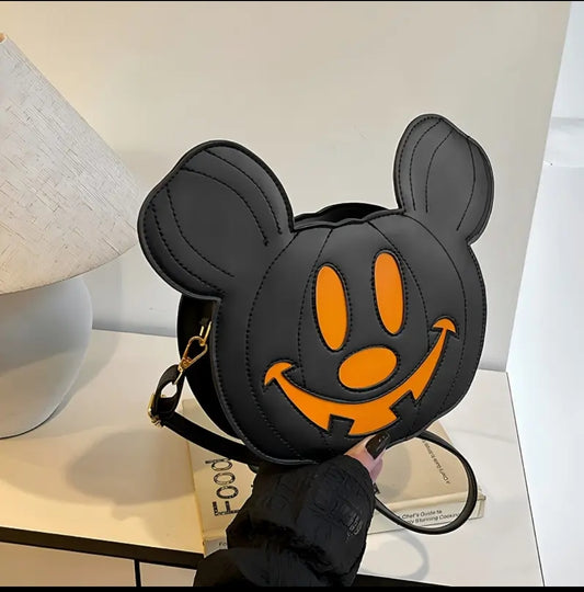Mickey Pumpkin Halloween Bag Black