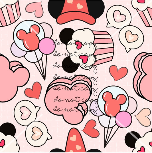 Mickey Valentines Handmade