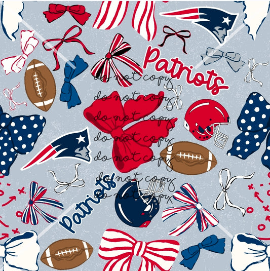 Patriots NFL Handmade Football