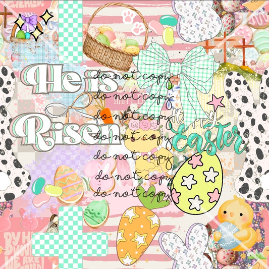 He Is Risen  Easter Handmade