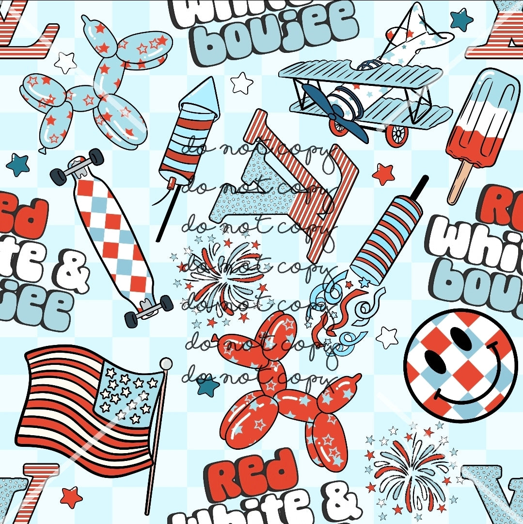 Boujee 4th of July Handmade