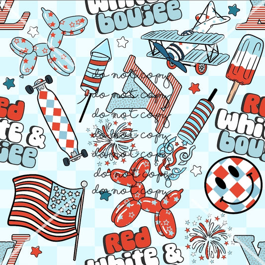 Boujee 4th of July Handmade