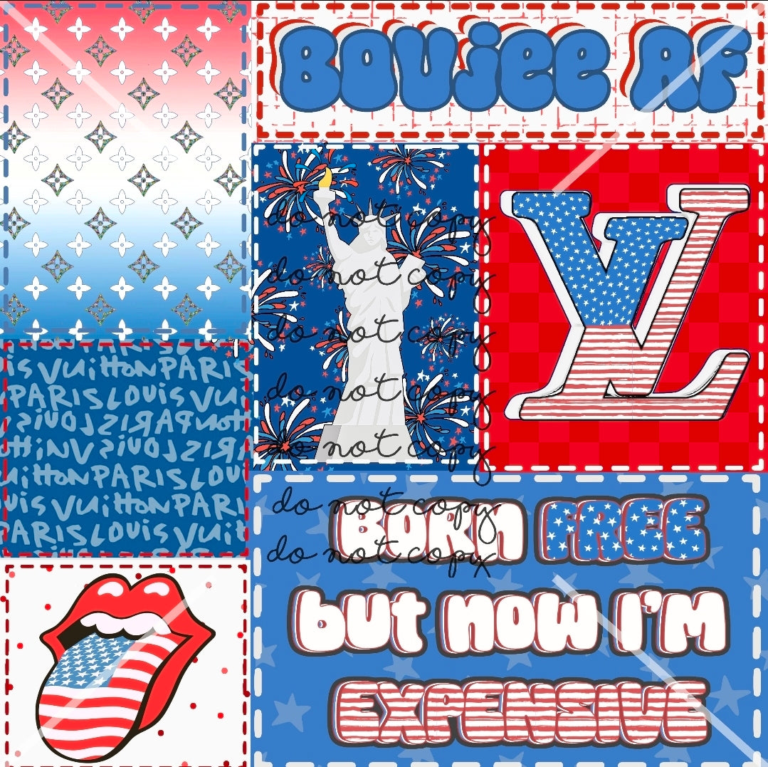 Boujee 4th of July Handmade