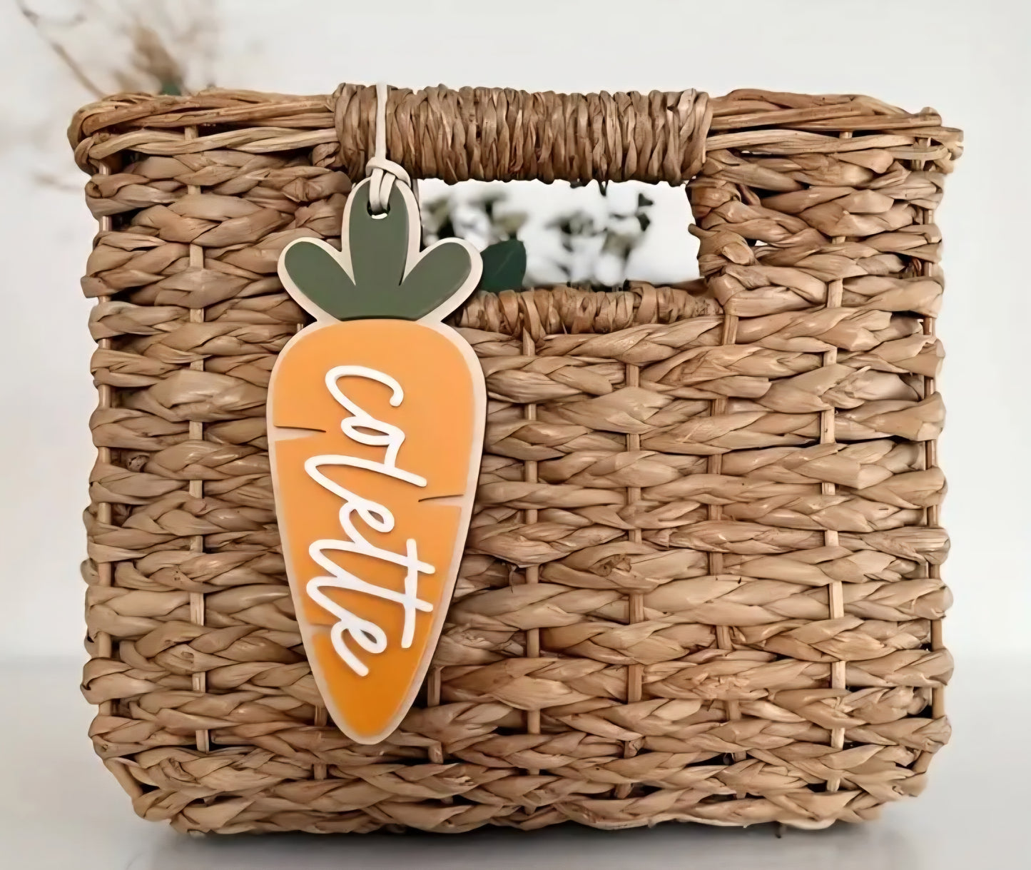 Personalized Easter Basket Tag