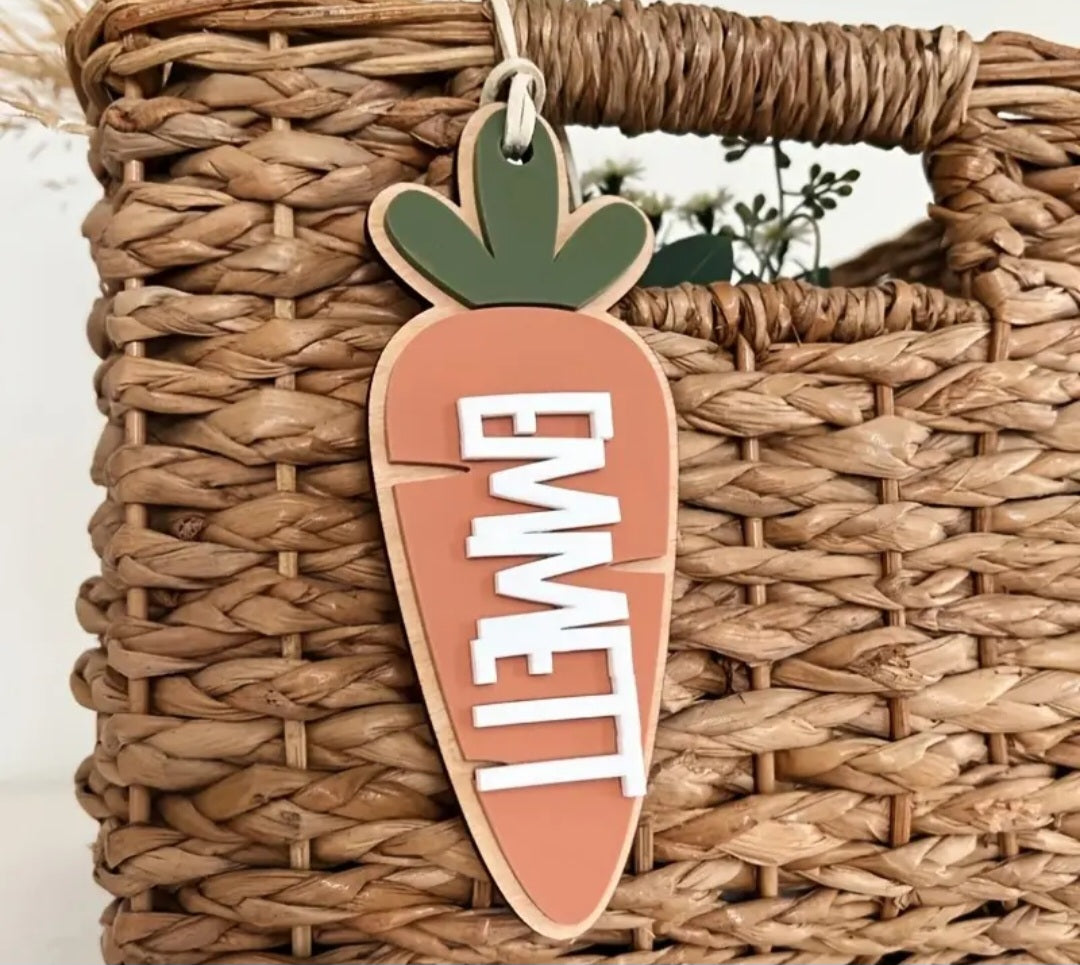 Personalized Easter Basket Tag