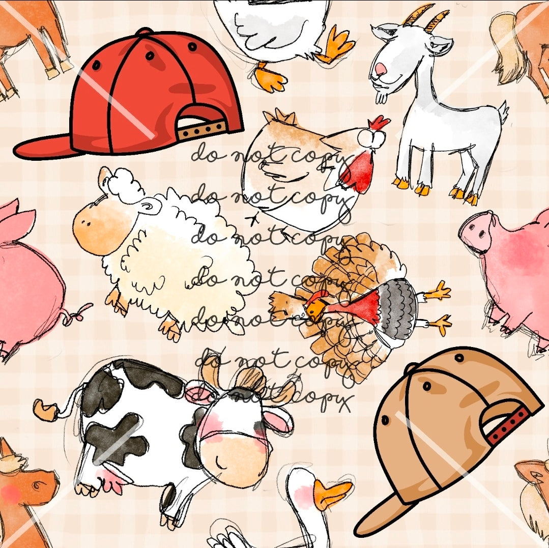 Farm Animals Handmade