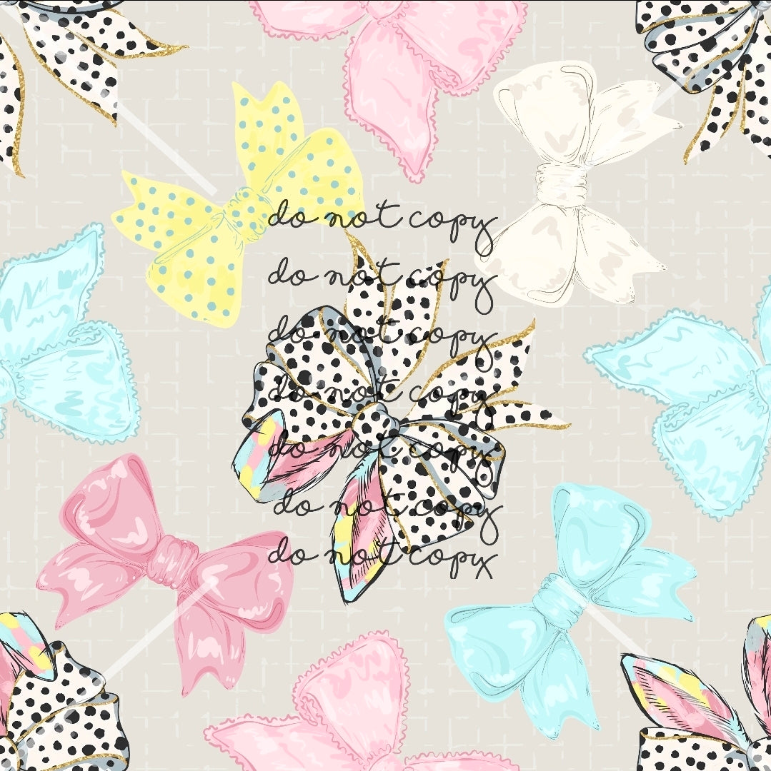 Easter Bows Handmade