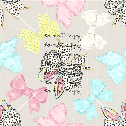 Easter Bows Handmade