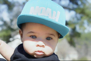 Turquoise Snapback Hat