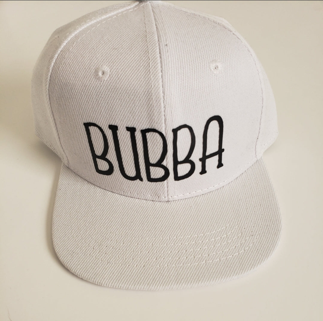 White Snapback Hat