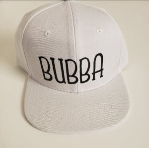 White Snapback Hat