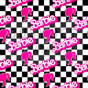 Checker Barbie Handmade