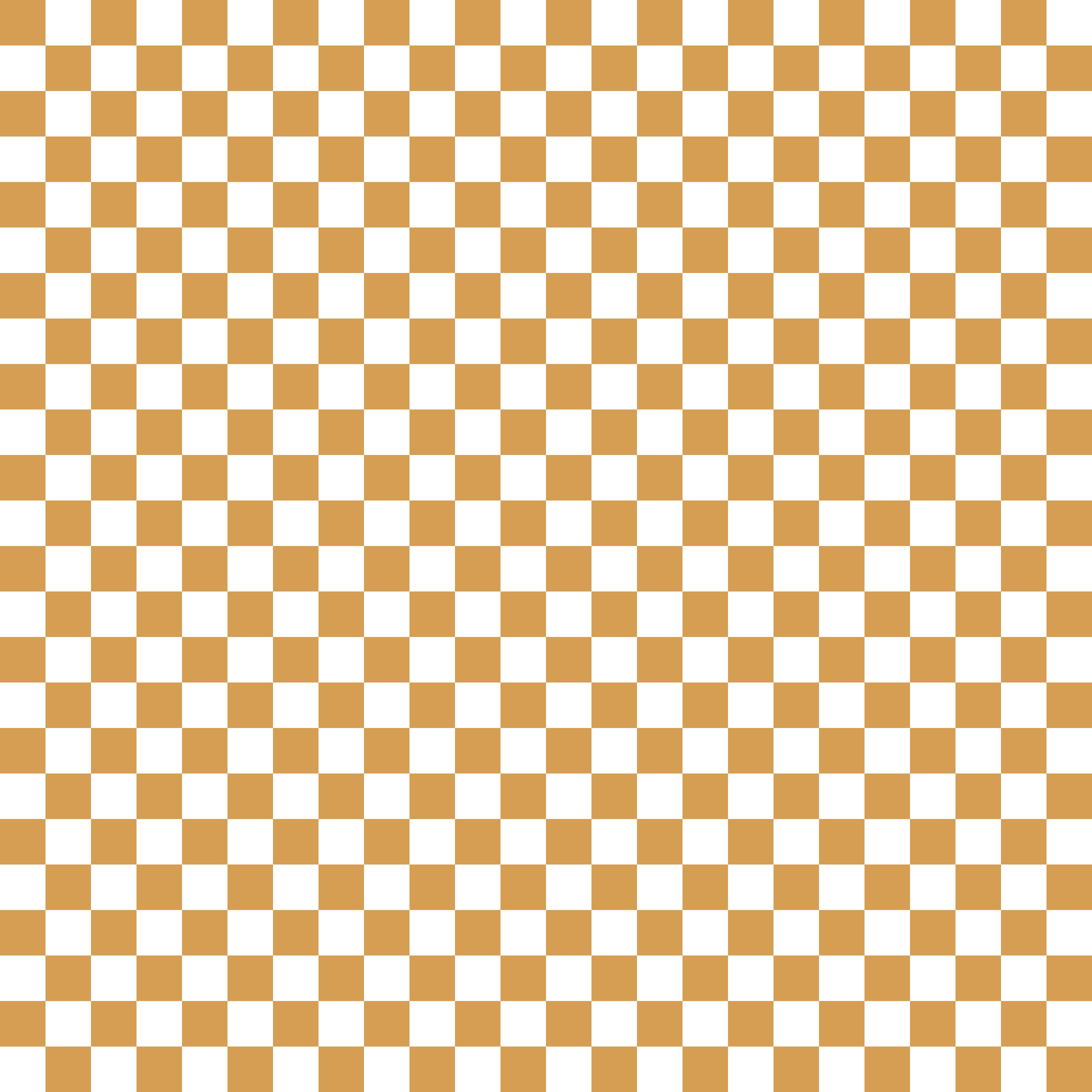 Fall Light Brown Checker Handmade