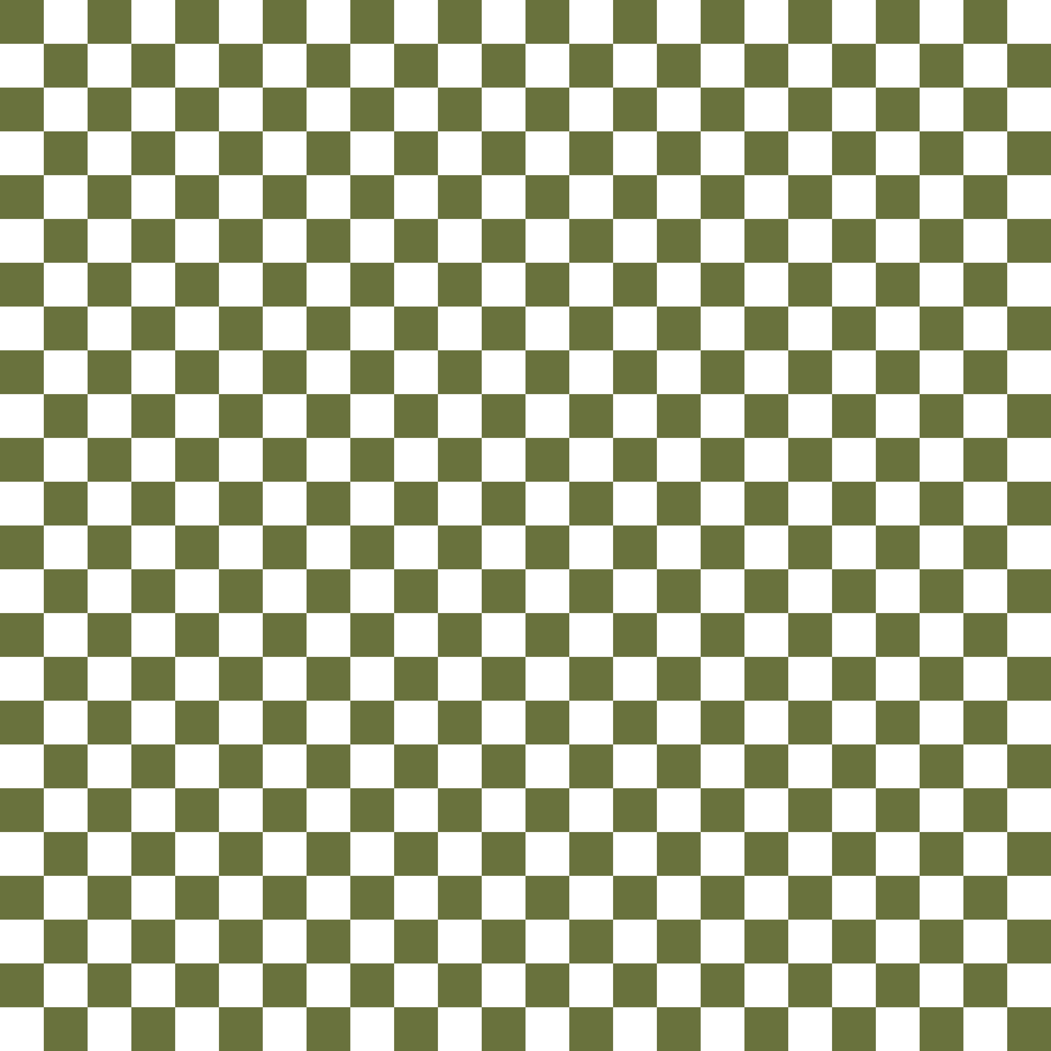 Fall Dark Olive Checker Handmade