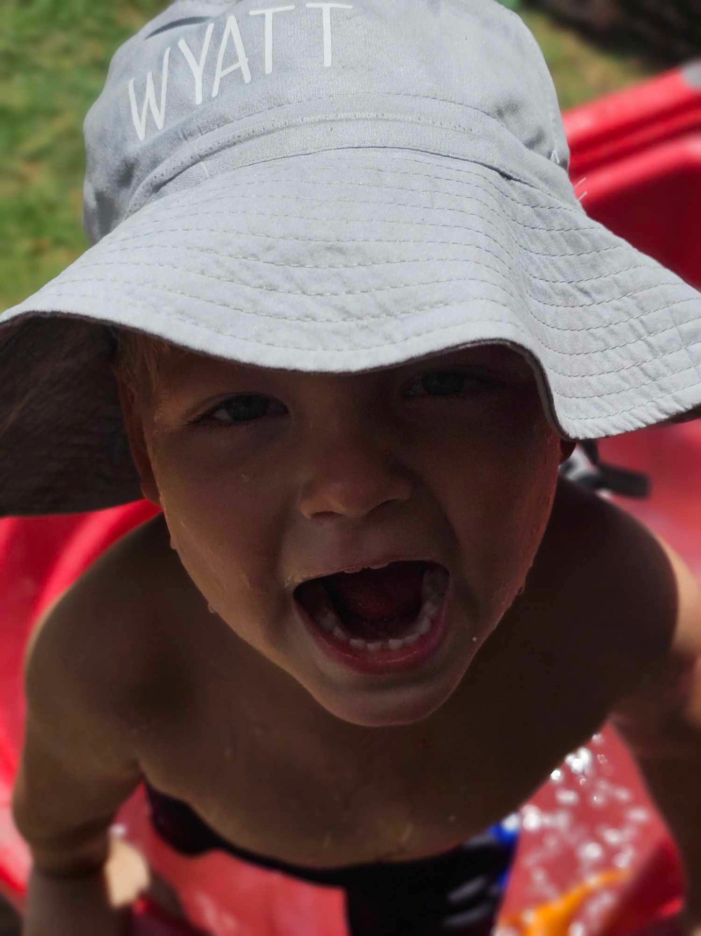 Grey Bucket Hat