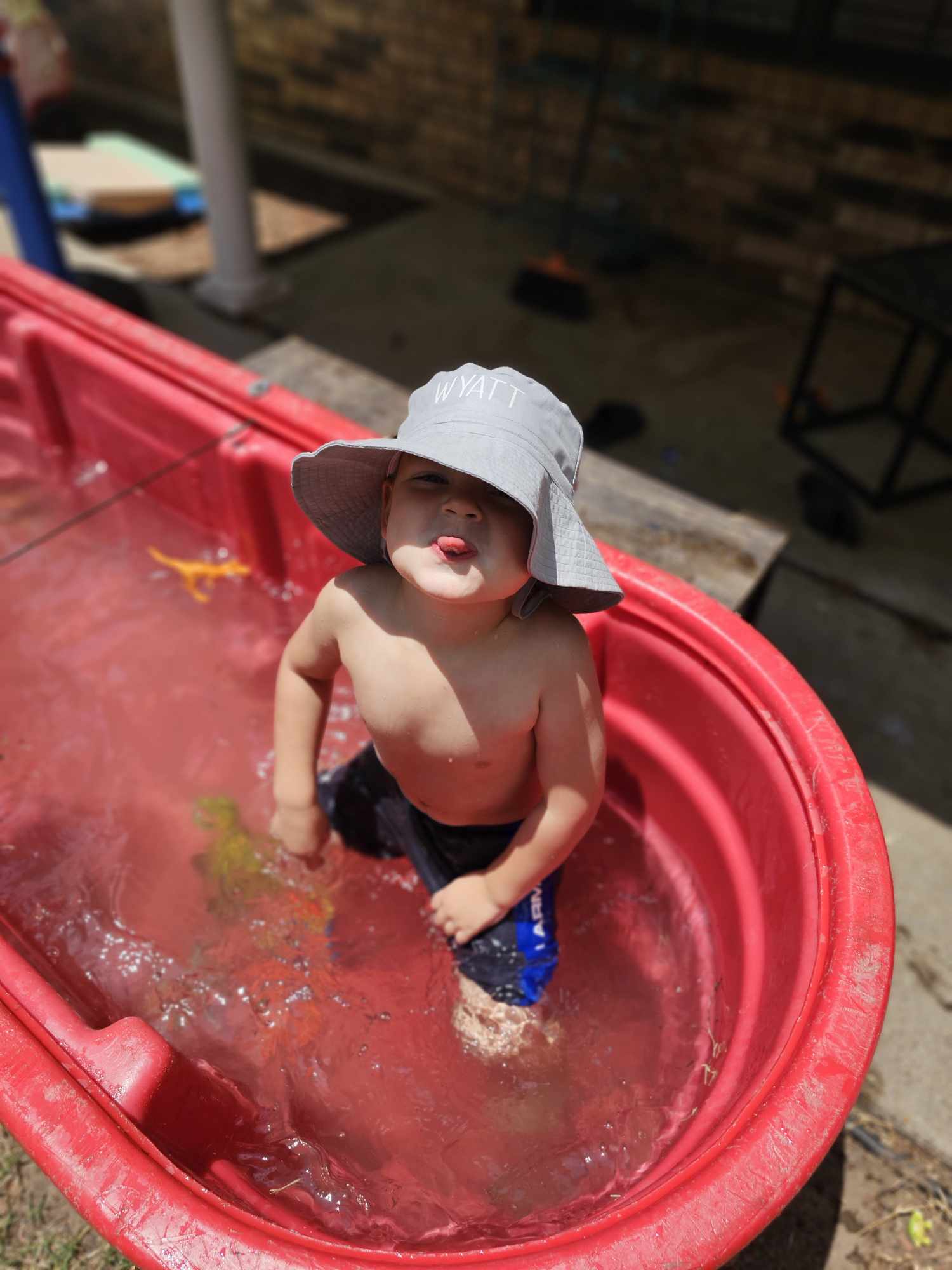 Grey Bucket Hat