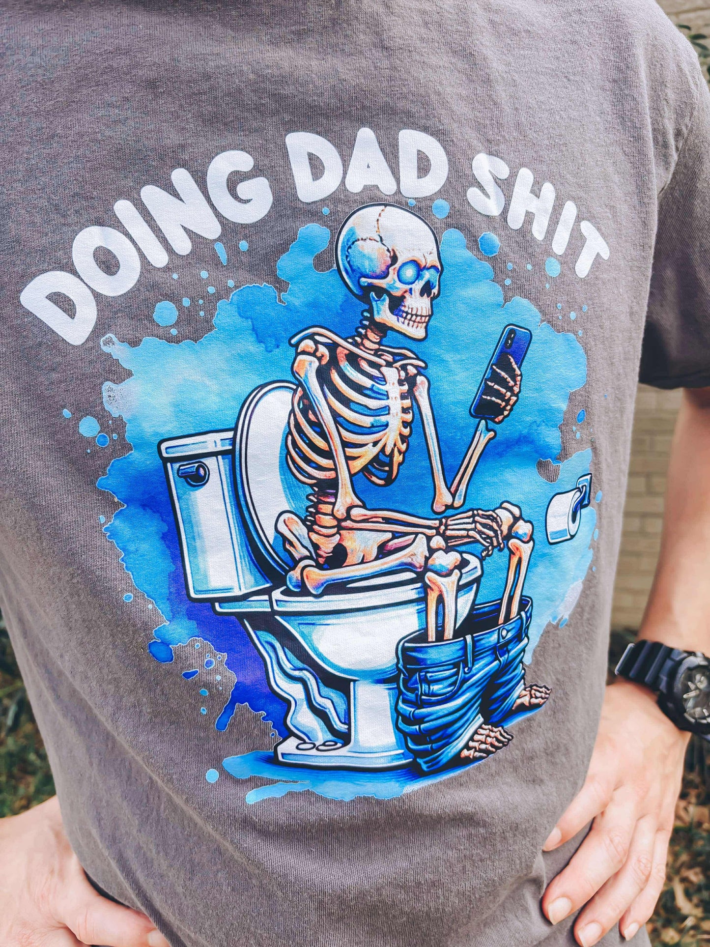 Doing Dad Shit Father's Day Mens Shirt