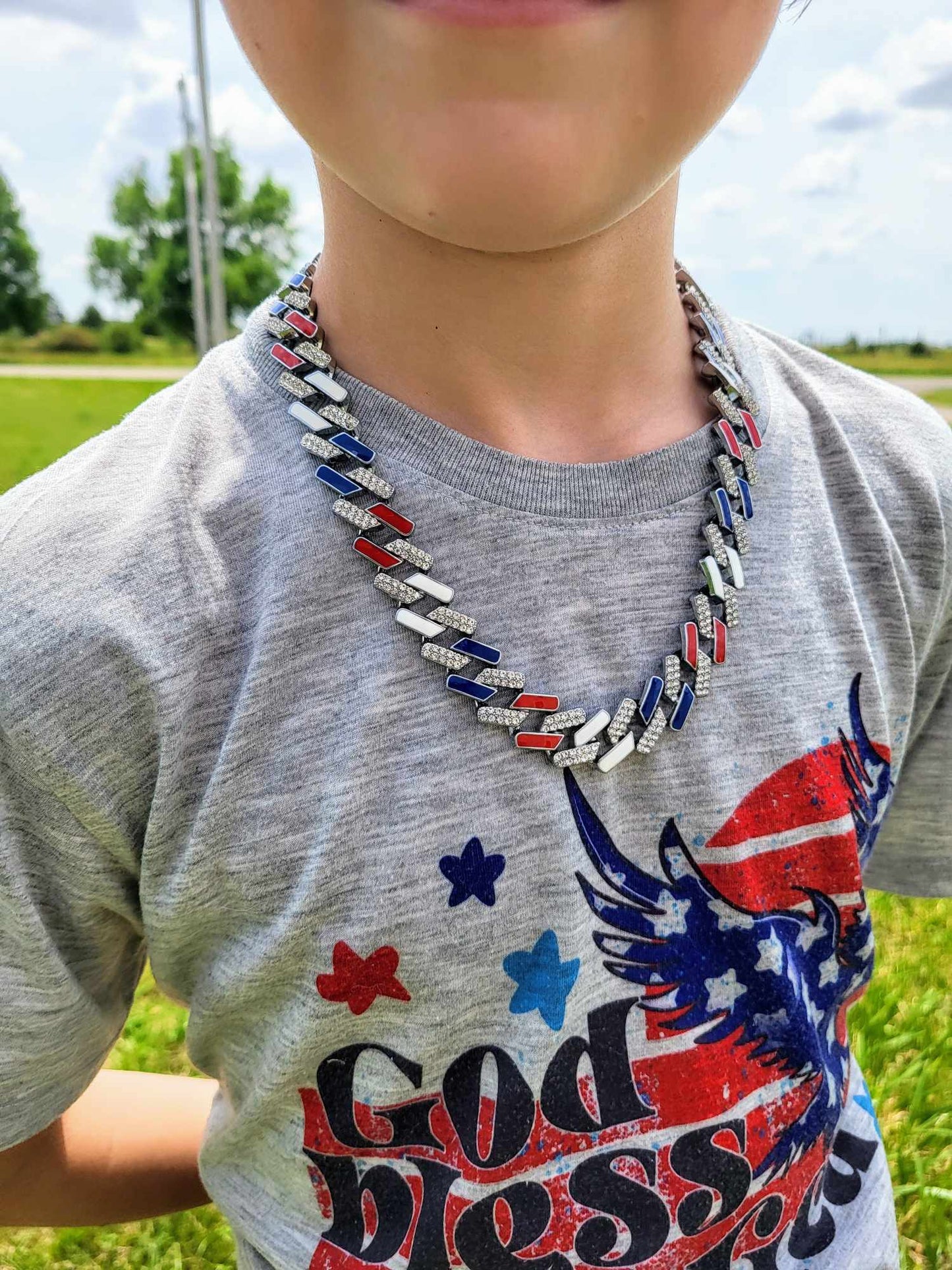 4th of July Bling Chain