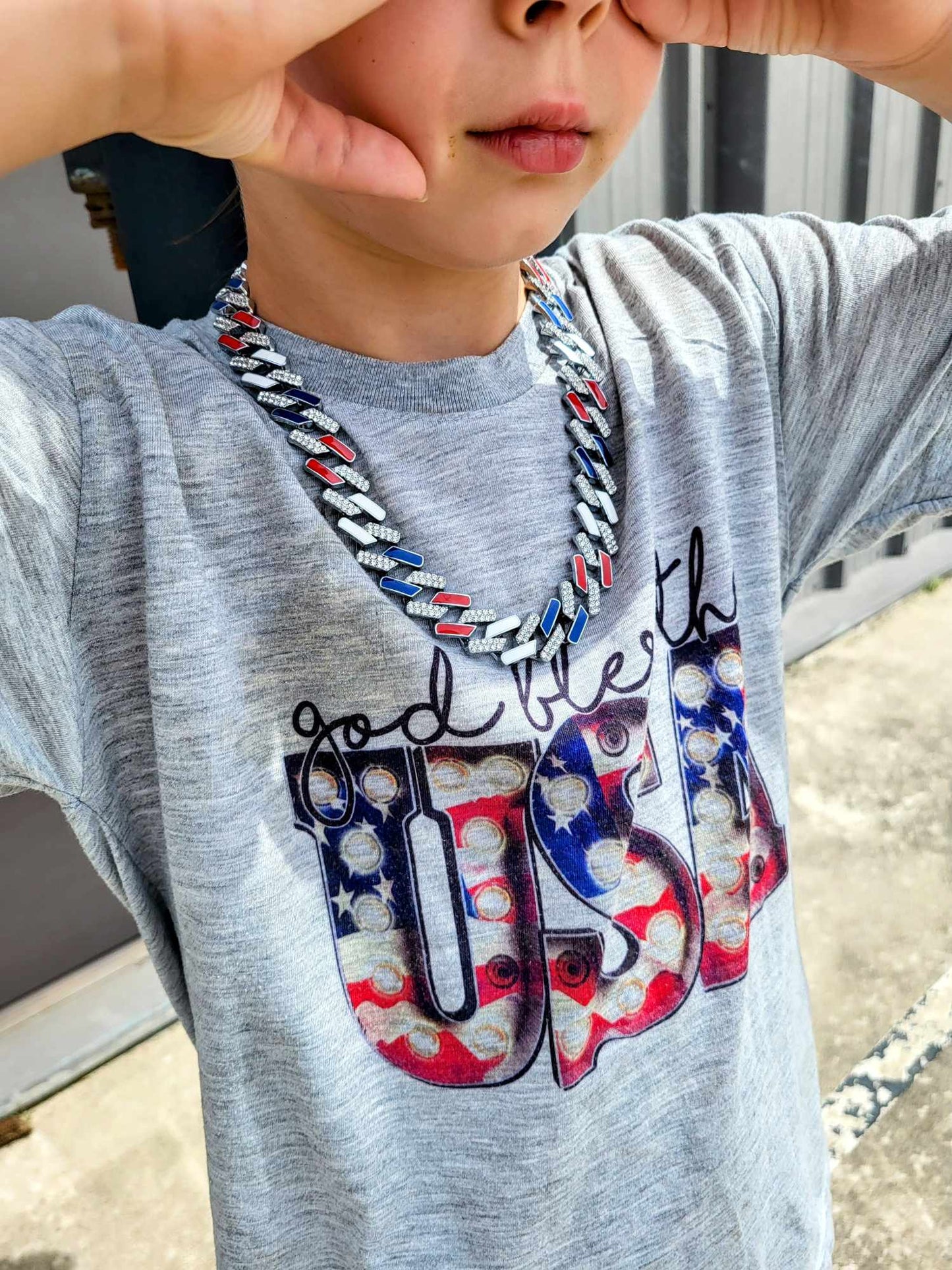 4th of July Bling Chain