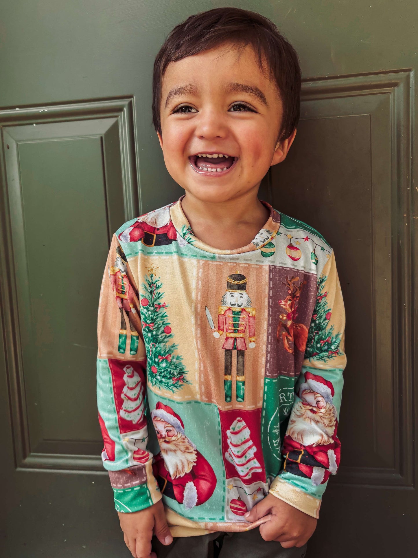 Vintage Santa Christmas Handmade