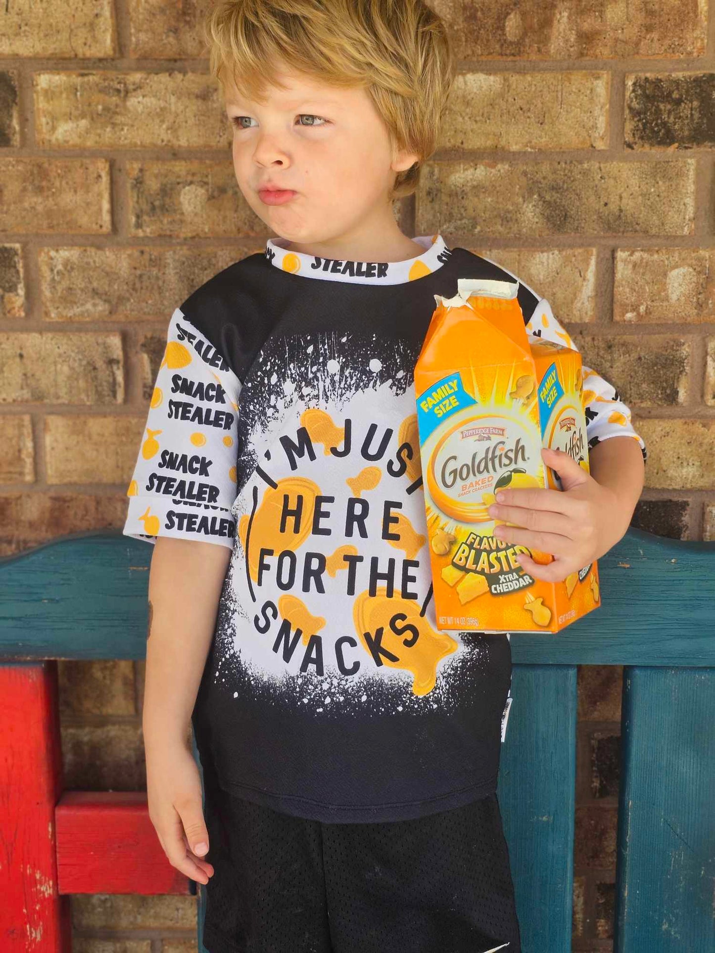 Gold Fish Snacks Handmade