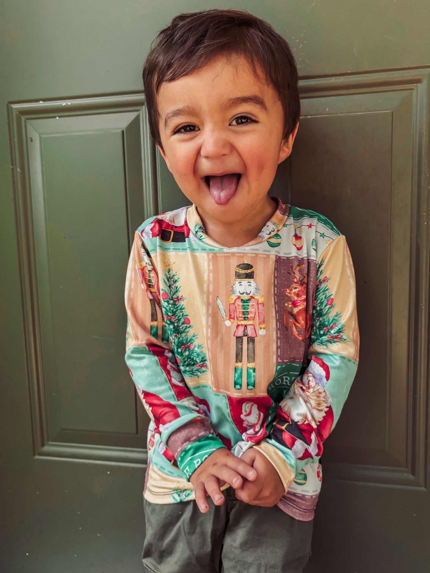 Vintage Santa Christmas Handmade