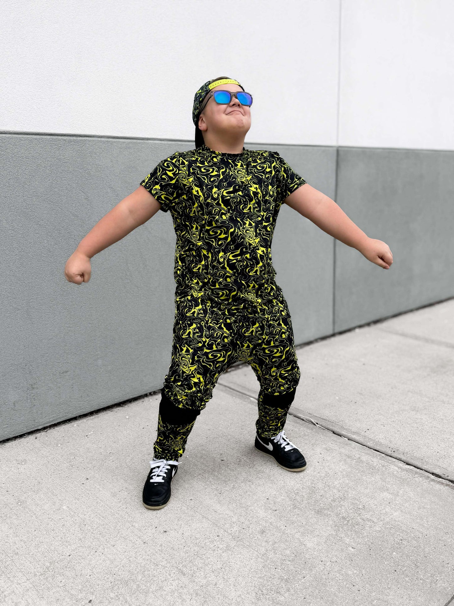 Yellow Swirls Handmade