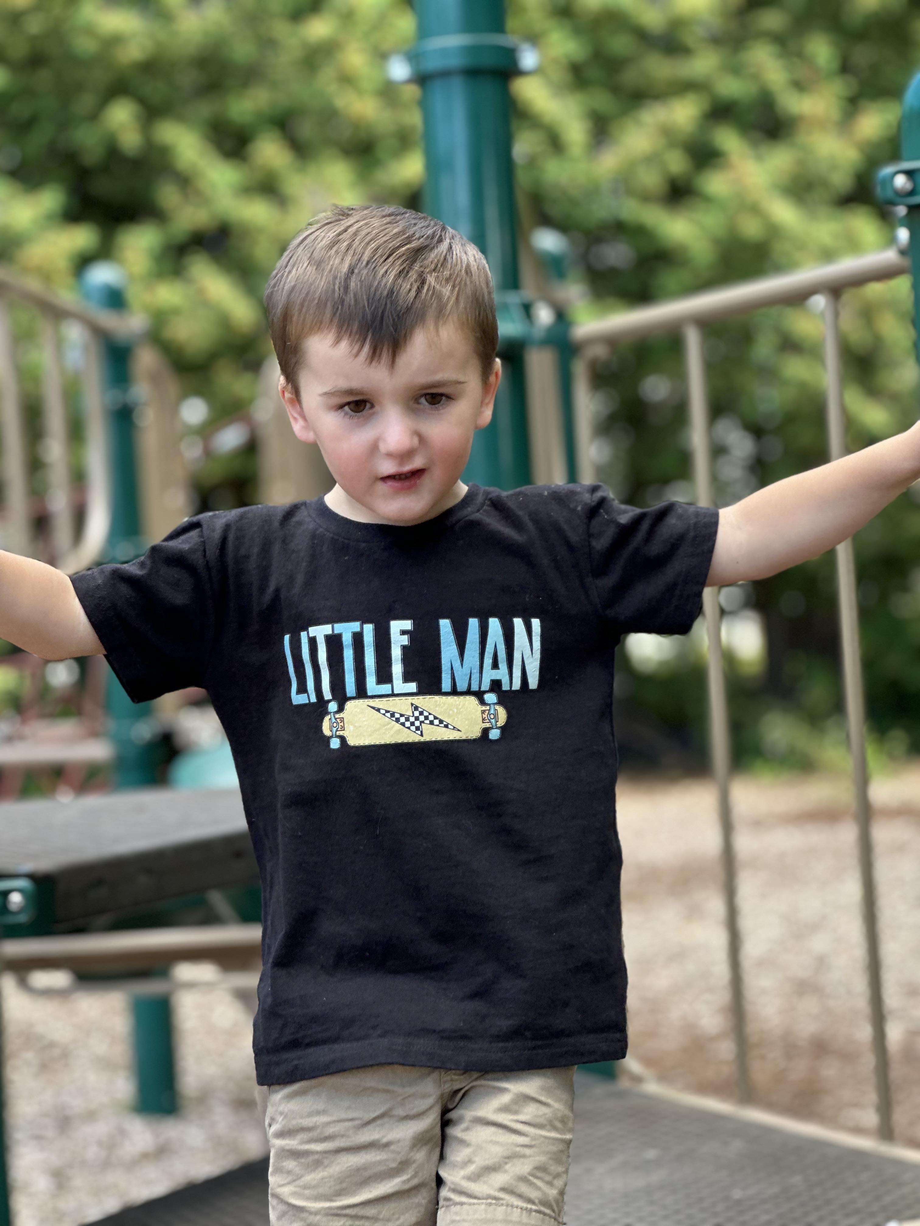 Little Man Boys Shirt