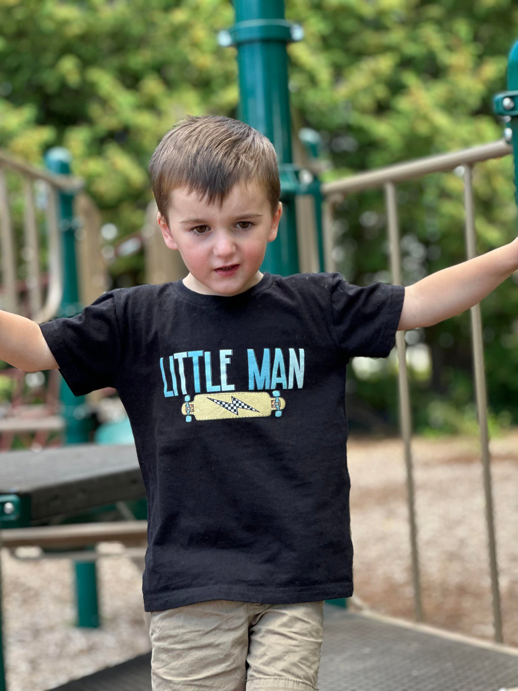 Little Man Boys Shirt