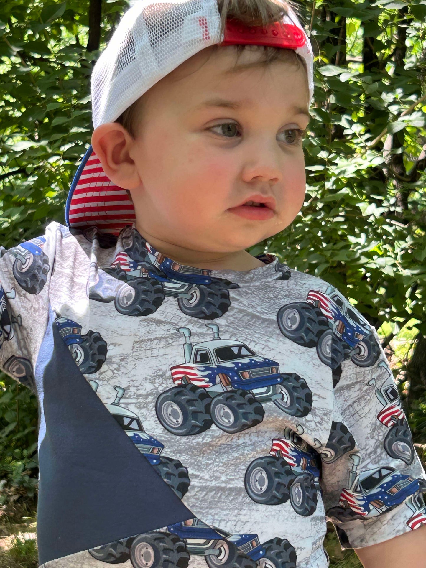 Monster Trucks 4th of July Handmade