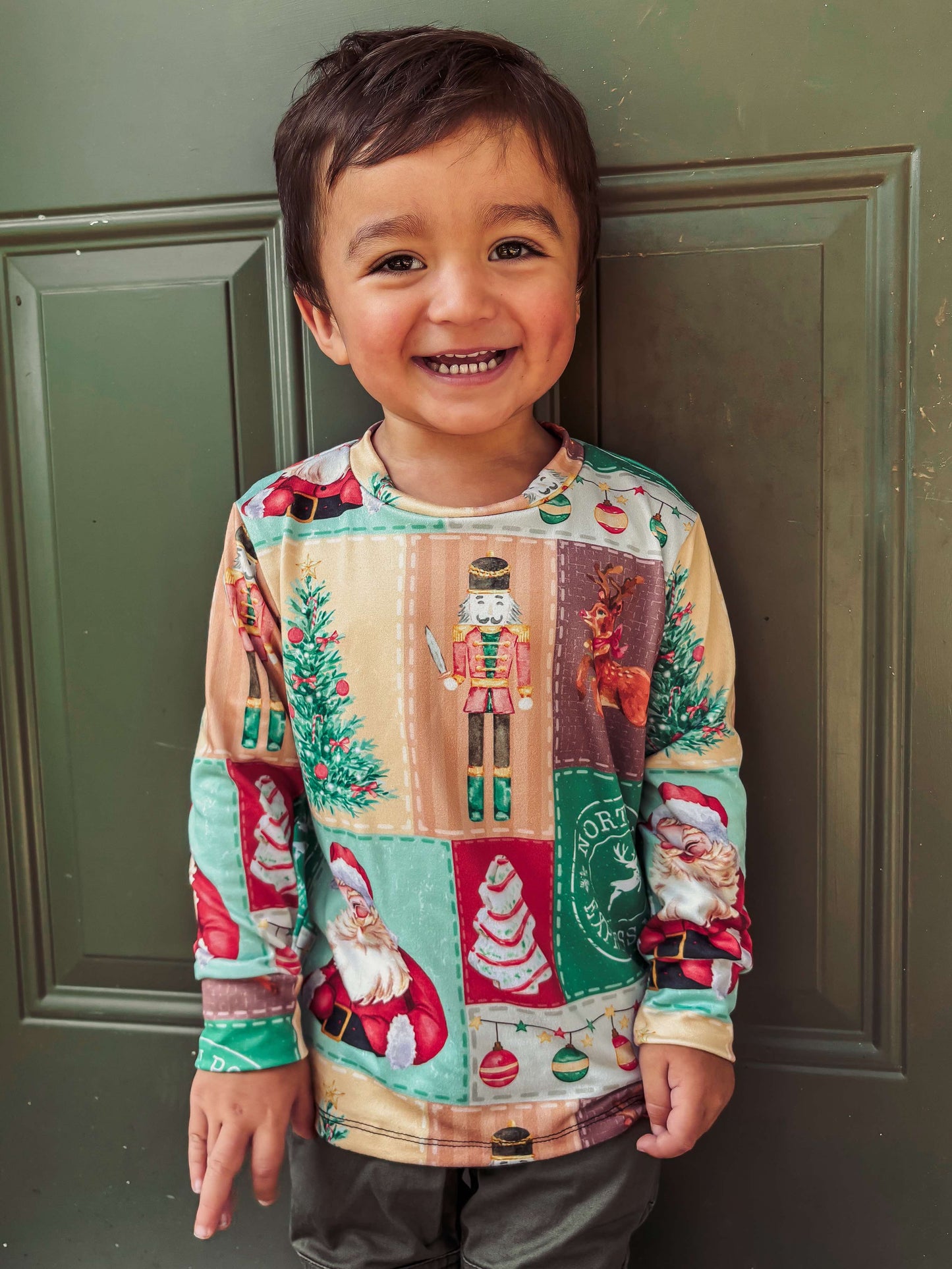 Vintage Santa Christmas Handmade