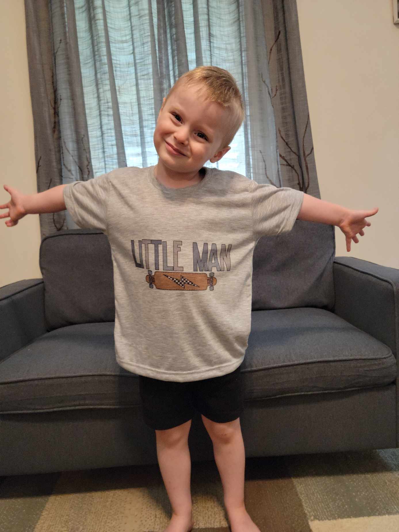 Little Man Boys Shirt